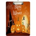 thumbnail image 1 of FMSHPON Happy Halloween Pumpkin Clipboard Hardboard Wood Nursing Clip Board and Pull for Standard A4 Letter 13x9 inches, 1 of 5