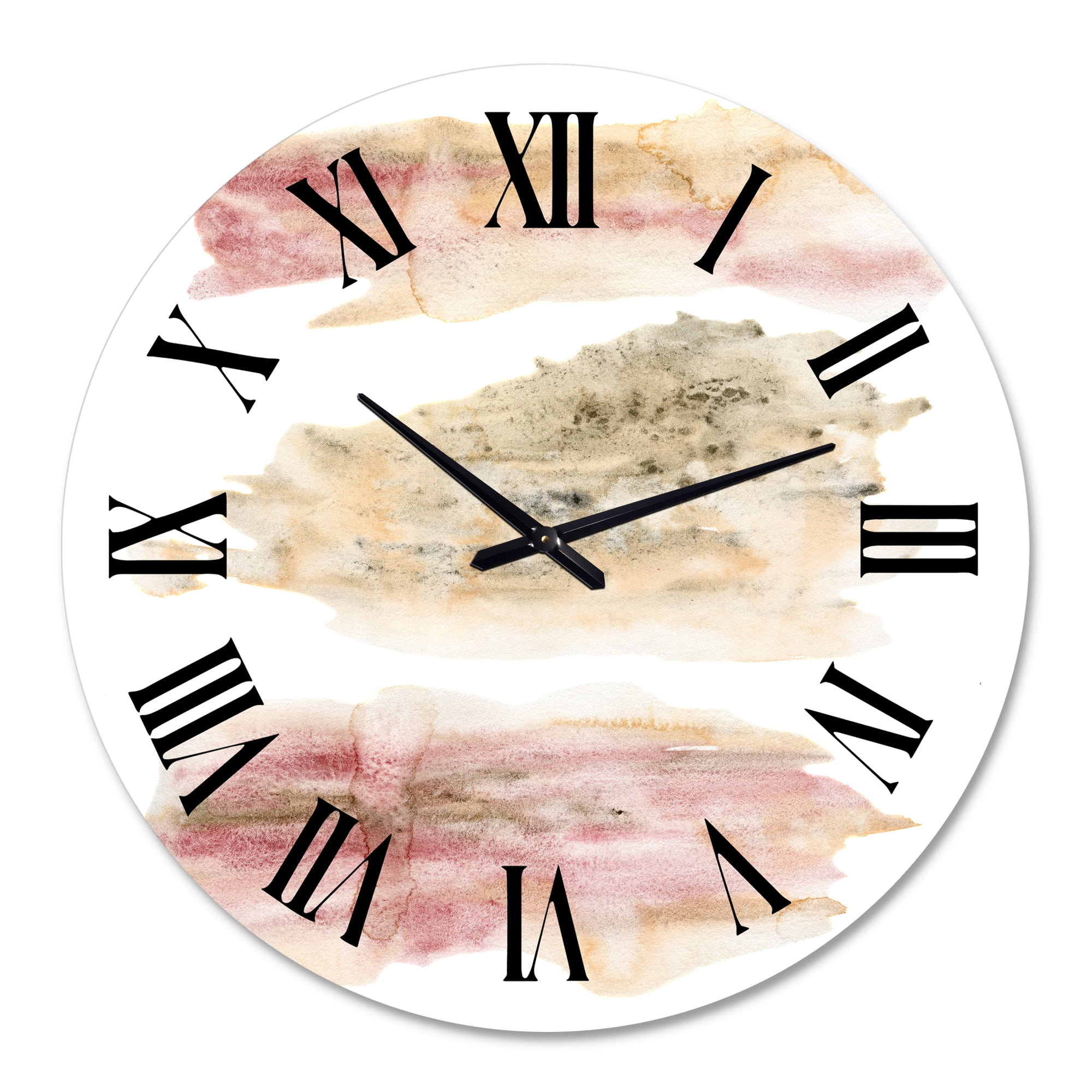 Designart 1 in Modern,Contemporary Wall Clock