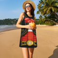 thumbnail image 3 of Disketp CHARRO SUIT para Vestido sin Mangas para Mujeres, Vestidos de Verano para Mujeres, Casual y Holgado para la Playa, 3 of 7