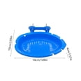 thumbnail image 4 of 2 Pack Hanging Bird Bath Tub Feeder Boxes, Plastic Multifunctional Bird Water Dish Food Bowl with Secure Cage Clips, Spatter-Proof Bird Cage Accessory, 4 of 7