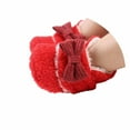 thumbnail image 4 of Fozruso Cute Baby Booties With Bow Soft Warm Sneakers For For Autumn And Winter Walking Cozy And Comfortable Footwear For Toddlers,Sizes 5(6-12 Months), 4 of 6