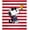 Multicolor, variant on Peanuts Joe Cool Snoopy Woodstock Flag Plush Fleece Throw Blanket Wall Scroll
