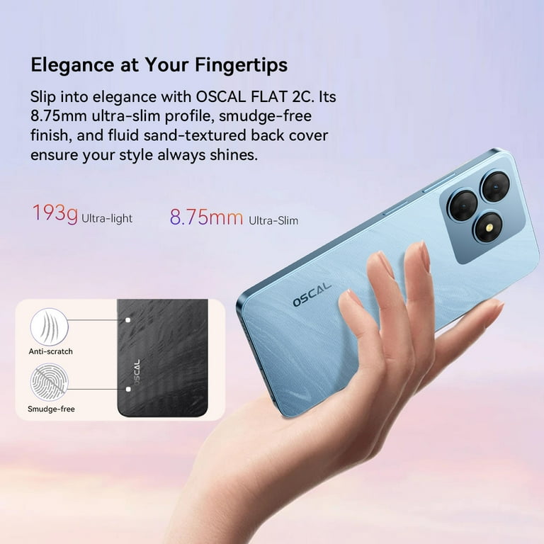 Blackview Wave 6C Unlocked Smartphone, 4GB+32GB ROM, Dual