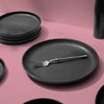thumbnail image 4 of Juego de vajilla Lefonte Stoneware de 12 piezas, color negro mate, 4 of 5