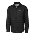 thumbnail image 2 of Men's-Cutter & Buck  Black TCU Horned Frogs Ranier Eco Insulated PrimaLoft Full-Snap Shacket, 2 of 3