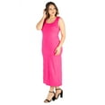 thumbnail image 2 of Women’s Plus Size Racerback Maxi Dress, 2 of 3
