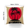 thumbnail image 2 of Premium Square Imitation Linen Pillowcases – Perfect for Home Decor, Tree Design Available in Multiple Sizes, Bulk Pillowcases for Standard and Queen Pillows, 2 of 3