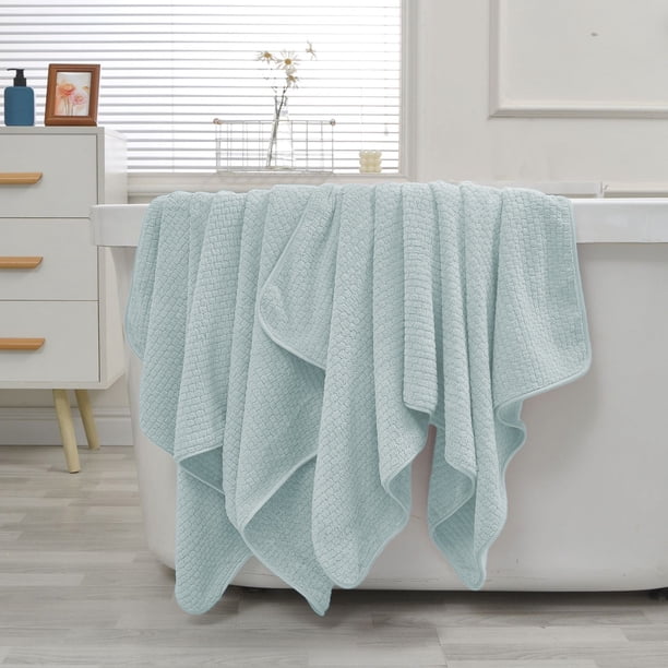 Manta, manta para sofá, toallas de baño para baño, toalla gruesa, suave y absorbente, toalla para el hogar, toalla de regalo, toallas de baño de algodón