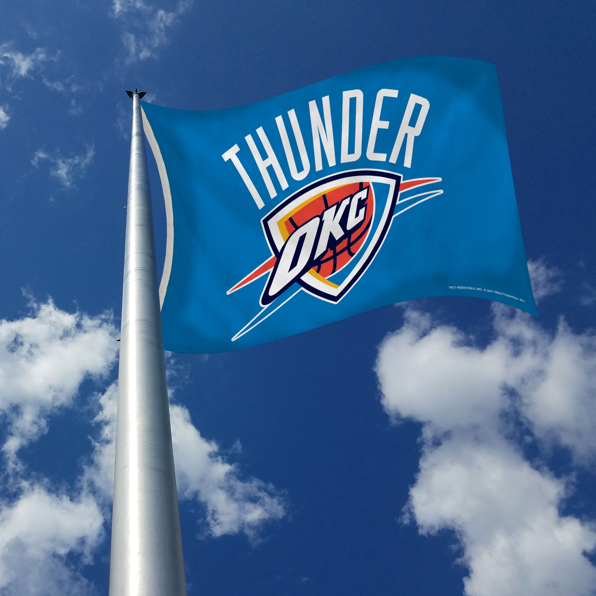 OKLAHOMA CITY THUNDER 3X5 BANNER FLAG