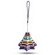 thumbnail image 2 of Bearachild Colgante de carillón de viento, adorno de torre de estrella fugaz de plástico, decoración de pared, juguete relajante plegable 3D, decoración Artesanía Púrpura Bearachild HA007988-02, 2 of 6