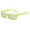 Green, variant on Siminsem Unisex Retro Street Shot Sunglasses Under $8 Color Block PC Frame Gradient Lens Eyewear for Women Men Semi Rimless Trendy Shades for Daily Streetwear