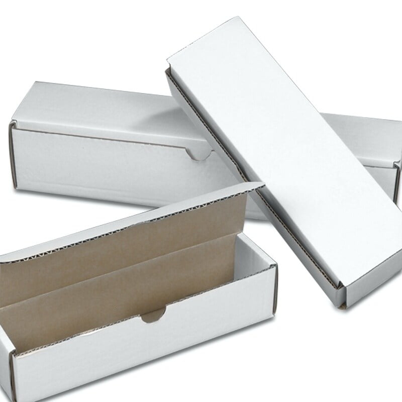 White Tuck Top Shipping Boxes 7" X 3" X 3" | Quantity: 100 by Paper
