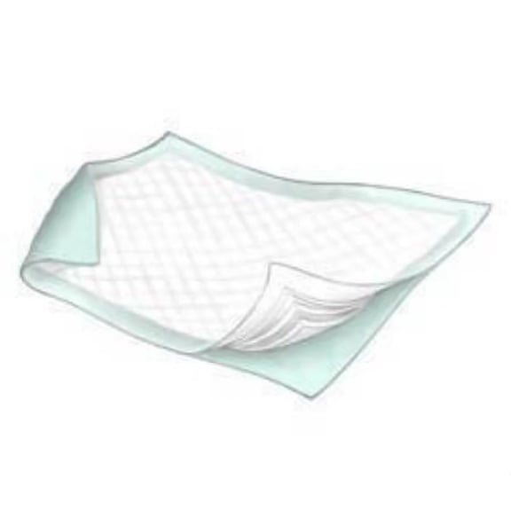 Economy Disposable Underpad Heavy Absorbency Polymer 23X36" 18346 150 pads