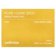 Celimax Pore + Dark Spot Brightening Pad , 40 Pads, 3.38 fl oz (100 ml)