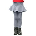 thumbnail image 4 of FAOWME Toddler Trendy Girls Leggings Skirt Ruffle Skirt Pants Kids GY2 6-7 Years, 4 of 5