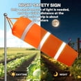 thumbnail image 4 of QUTETN 4 Pack 40 Inch Windsock  Heavy Duty Printed Wind Direction Measurement Sock Bag  Rip-Stop Orange Windsocks with Reflective Belt for Outdoors Airport Farm and Park, 4 of 8