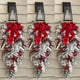 thumbnail image 3 of Ganfancp Corona de Navidad Flocking Puerta Colgante Adornos de Navidad Corona de Navidad Colgante de Ratán Decoración Europea y Decoración para El Hogar Liquidación Ventas Hoy Ofertas Prime Colgante, 3 of 7
