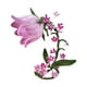 thumbnail image 4 of Limpiadores de pipas DIY Flores Lámpara de noche Adornos de escritorio Kit de materiales para hacer manualidades Rosa, 4 of 9