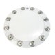 thumbnail image 3 of Drum Anillo para Platillos de Tambor Tamborín para Hi Hats Percusión Campana Accesorio Montable Seco en Acero Inoxidable Adecuado para Conjuntos de Jazz Músicos de Folclore Prácticas en, 3 of 9