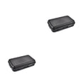 thumbnail image 4 of Destyer Survival Case Outdoor Empty Emergency Tools Storage Box Sponge Hiking Climbing Reusable Container Packing Supply Black 2Set, 4 of 6