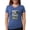 Heather Blue, variant on CafePress - G.I. Joe Snake Eyes Saving Women's Deluxe T Shirt - Womens Tri-blend T-Shirt