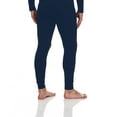thumbnail image 5 of Body Glove Fleece Lined Thermal Leggings for Men - Winter Long Johns Base Layer Performance Underwear - Mens Insulated Bottom, Navy/XL, 5 of 6