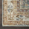 thumbnail image 5 of Nourison Petra Blue 3'11" x 5'11"Area Rug, Traditional, Persian, Easy Cleaning, Non Shedding, Bedroom, Living Room, Dining Room, Kitchen, (4' x 6'), 5 of 9