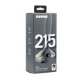thumbnail image 2 of Shure SE215 PRO Wired Earbuds - Professional Sound Isolating Earphones, Clear Sound & Deep Bass, Single Dynamic MicroDriver, Secure Fit in Ear Monitor, Plus Carrying Case & Fit K, 2 of 7