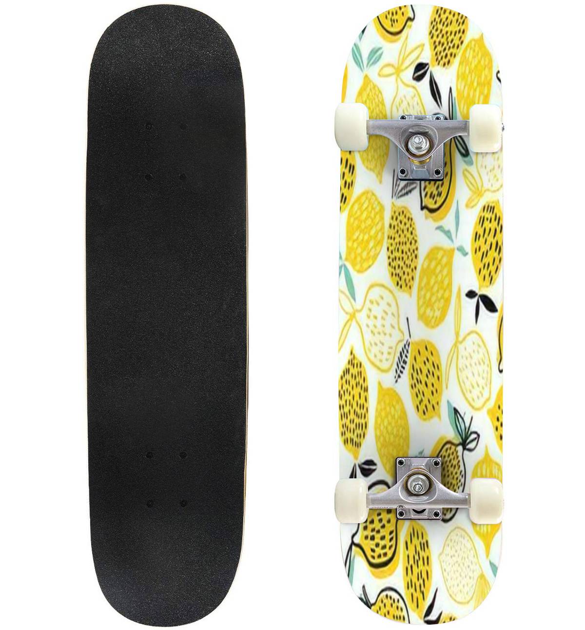 Lemon seamless pattern vector illustration Summer design