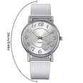 thumbnail image 2 of El último reloj con correa de malla para mujer, regalo de moda creativo para mujer salvaje Wmkox8yii  gfajkfgbkjabf1259, 2 of 2