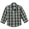 George Baby - Woven Button-Front, Long-Sleeved Shirt - Infant Boy