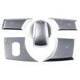 thumbnail image 4 of Bgsha 5pcs Silver Car Headlight Switch Button Cover Sticker For BMW E70 X6 E71, 4 of 10