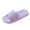 Purple, variant on Slippers for Women and Men Non Slip Shower Bathroom Pillow Slide Sandals Summer Comfort Beach Shoes Green Size 7