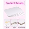 6 Pack Cake Boards Rectangle 13.75 x 9.75 Inch, Disposable Greaseproof ...