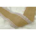 thumbnail image 6 of IBA Indianbeautifulart Burlap Ribbon For Diy&nbsp;Wedding Embellishments Gift Wrap Lace Wired Jute Trim Home Decor 10 Yard-3 Inches, 6 of 6