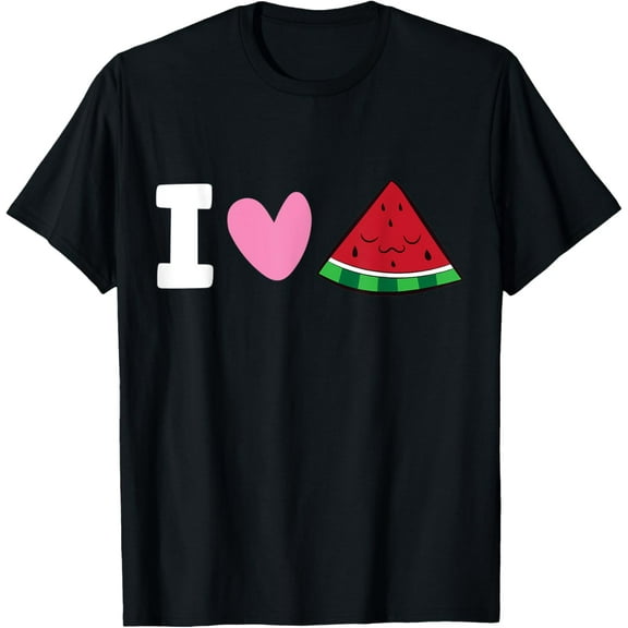 Watermelon Summer Fruit I Love Watermelons T-Shirt