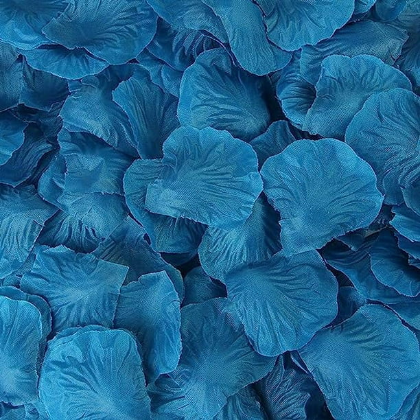 Nvzi 1000 piezas de pétalos de rosa, pétalos de flores artificiales para decoración de fiestas de bodas