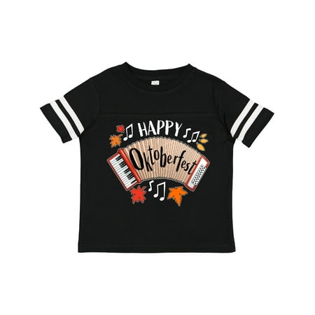 

Inktastic Happy Oktoberfest- Accordian Gift Toddler Boy or Toddler Girl T-Shirt