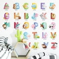 thumbnail image 3 of Kids Animal Alphabet Wall Decal Removable ABC Wall Decal Alphabet Wall Sticker, 3 of 10