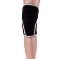 thumbnail image 3 of Rodillera de neopreno 7 mm Sunnimix Negro XS soporte y compresión para levantamiento de pesas baloncesto, 3 of 8