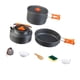thumbnail image 2 of Juego de utensilios de cocina para acampar, sartén con asas plegables y olla para cocinar. estilo A, 2 of 9