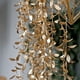 Efavormart 2 Pack | 41" Metallic Gold Artificial Hanging Ivy Leaf Stem ...