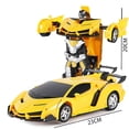 thumbnail image 2 of Coche de control remoto HUOGUO 118, robot eléctrico deformable, 2 of 2