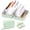 Green, variant on Waterproof Pill Pouch Set-14pcs Bags Inside,A8 Waterproof Pill Organizer Set,7 to 14 Days of Meds & Medicine Crush-Resistant Shell