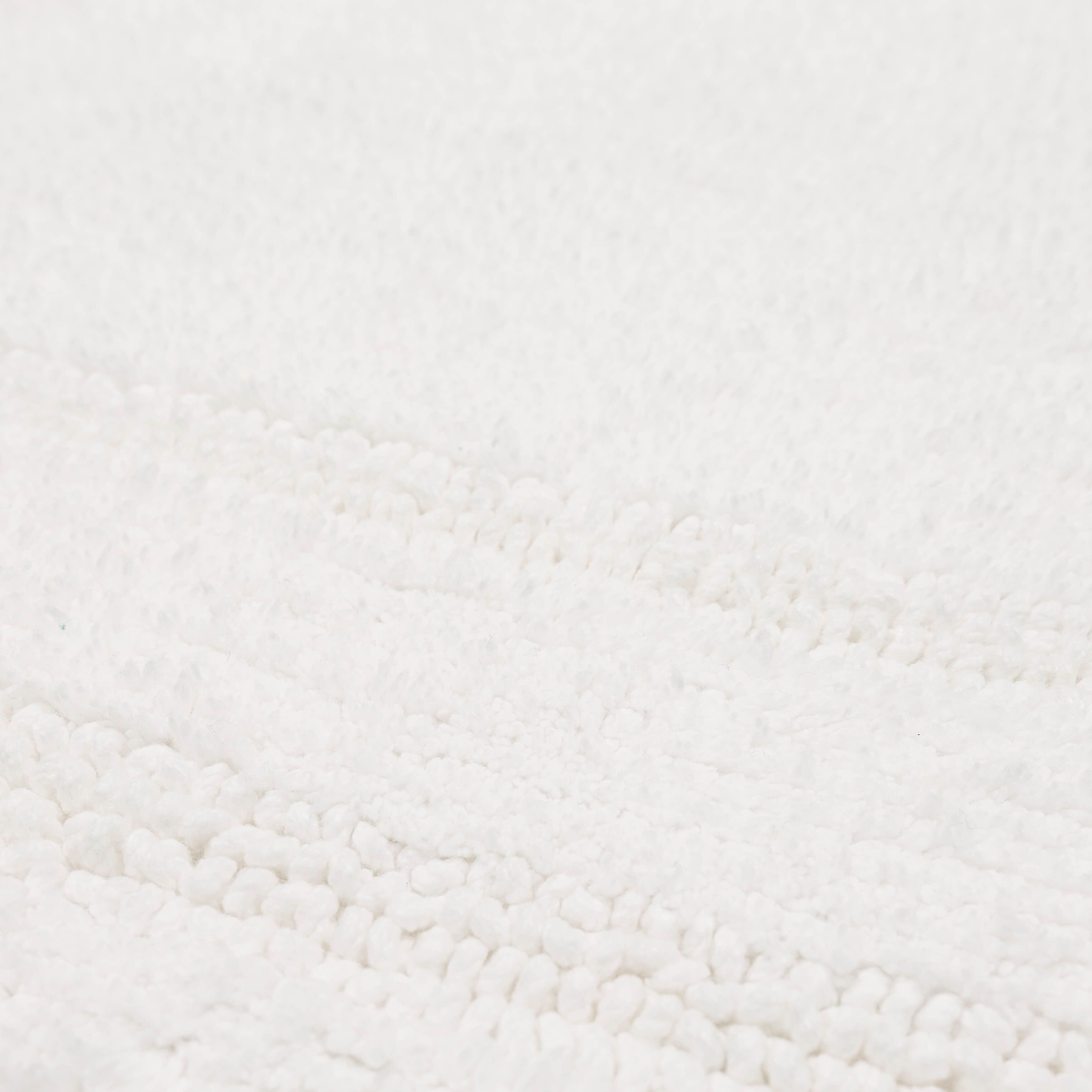 Mohawk Cotton Bath Mat Soft Absorbent Quick Dry Machine Washable Bathroom Mat, White, 24" x 60"