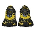 thumbnail image 5 of Let It Be Hippie Shoes Sneakers for Women Men Black Size 4, 5 of 7