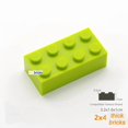 thumbnail image 1 of 20Pcs MOC Compatible Assembles Particles 3001 2x4 For Building Blocks Parts DIY Bricks Bulk Model Educational Tech Parts Toys light green-20pcs, 1 of 6