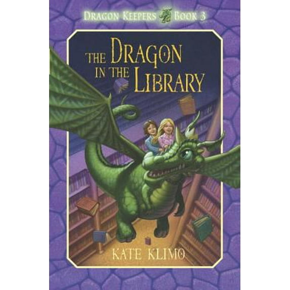 Pre-Owned The Dragon in the Library (Hardcover) by Kate Klimo