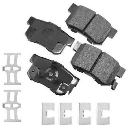 Akebono Brake Corporation ACT1086A, Proact Ultra-Premium Bra Ke Pads - Rear