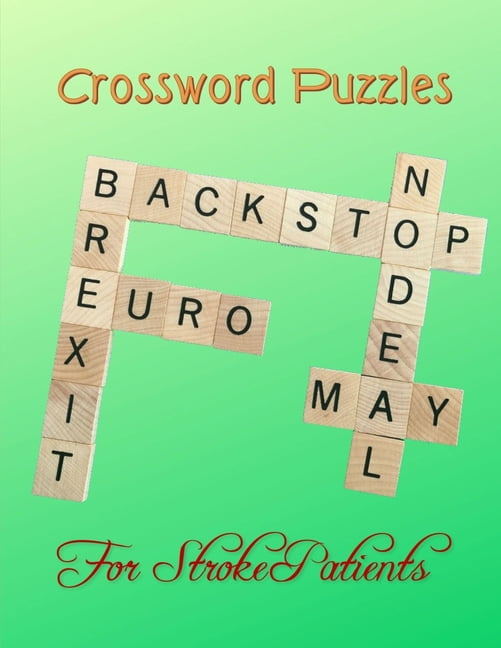 Crossword Puzzles For Stroke Patients Easy Crossword Puzzle, Brain Workouts Variety Puzzles